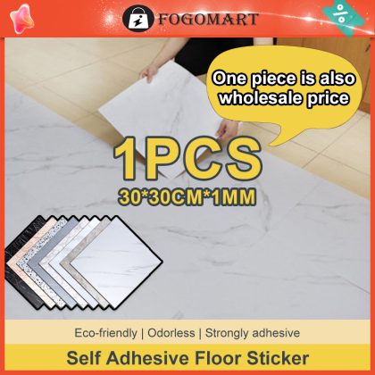 Vinyl tile floor sticker 30cm x 30cm Self Adhesive waterproof tiles for flooring