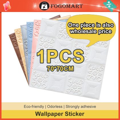 BIG SALE 3D Wallpaper Brick Design PVC Wallpaper Foam Wall Stickers For Home Wall Decor Living Room